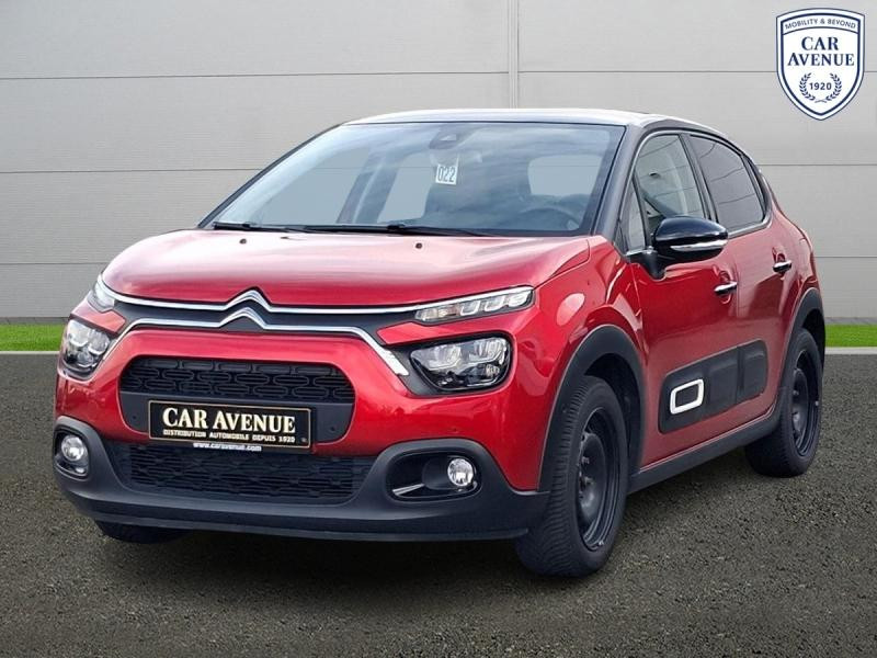 Occasion CITROEN C3 1.2 PureTech 110ch S&S Shine 120-123g 2022 Rouge Elixir (S) 12990 € à Leudelange