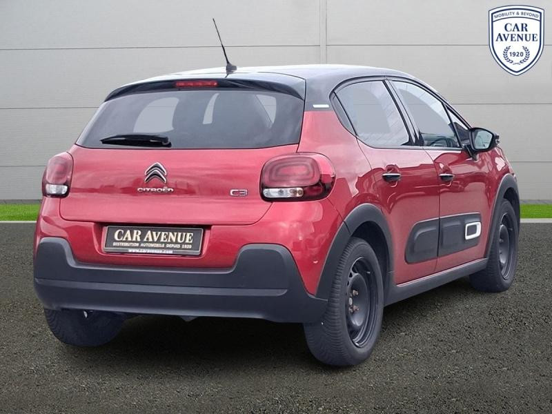 Occasion CITROEN C3 1.2 PureTech 110ch S&S Shine 120-123g 2022 Rouge Elixir (S) 12990 € à Leudelange
