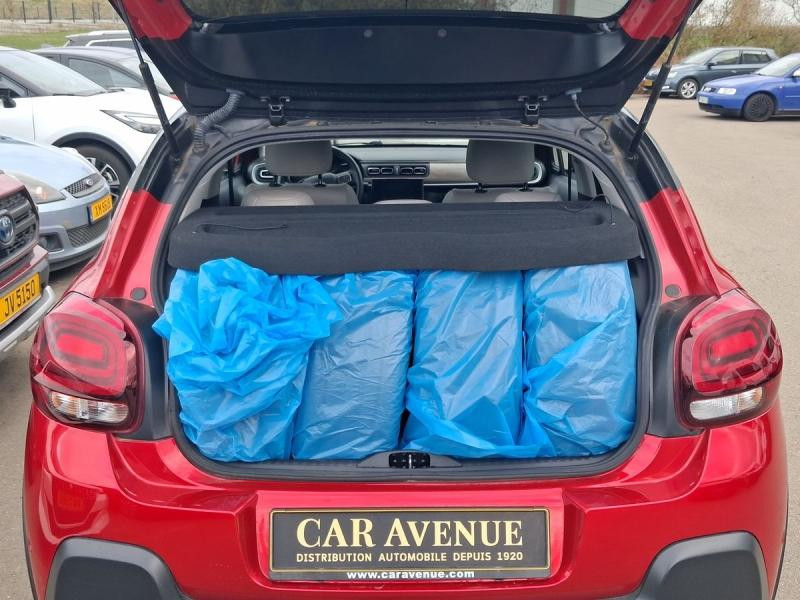 Occasion CITROEN C3 1.2 PureTech 110ch S&S Shine 120-123g 2022 Rouge Elixir (S) 12990 € à Leudelange