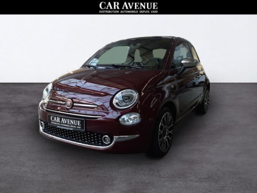 Occasion FIAT 500 Club hybride 2020 BURGUNDY 11 690 € à Liège