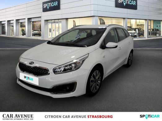 Used KIA Cee'd SW 1.6 CRDi 136ch ISG Active Business 2018 Blanc € 12,750 in Strasbourg