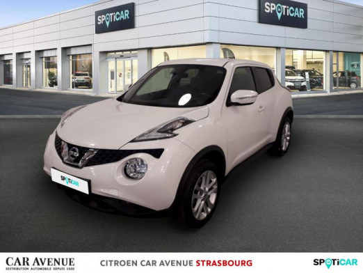 Occasion NISSAN Juke 1.5 dCi 110ch N-Connecta 2018 Blanc Lunaire 13 880 € à Strasbourg