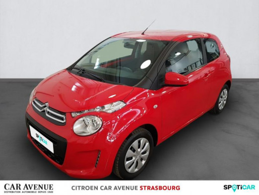 Occasion CITROEN C1 VTi 68 Feel 3p 2018 Jelly Red (O) 8 390 € à Strasbourg