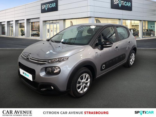 Occasion CITROEN C3 PureTech 82ch Graphic S&S E6.d 2019 Gris Acier - Noir Onyx 12 990 € à Strasbourg