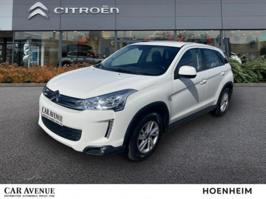 Occasion CITROEN C4 Aircross 1.6 e-HDi 115 4x4 Confort / Climatisation automatique / Bluetooth / Régulateur 2017 Blanc Antarctique 12 489 € à Strasbourg