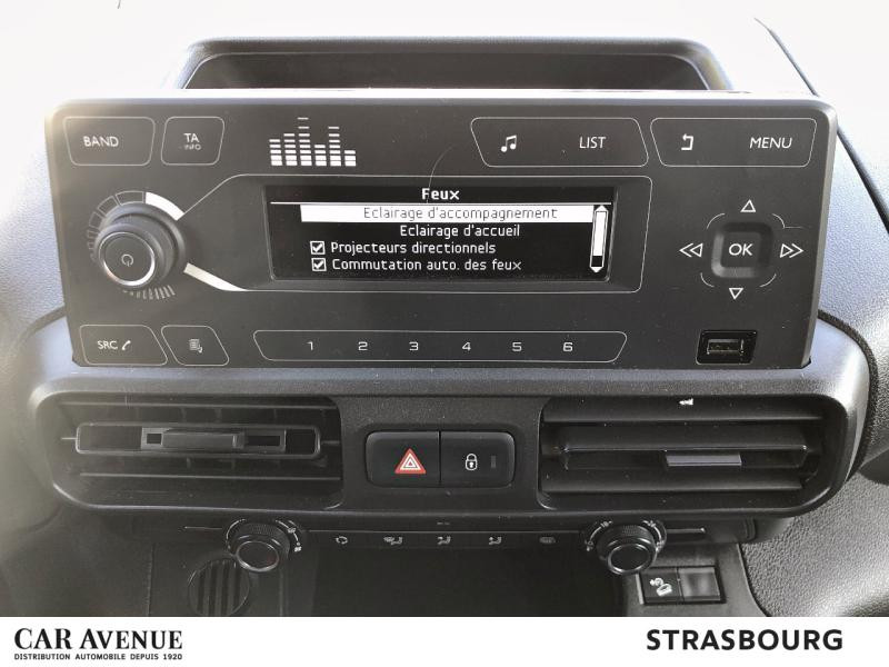 2019 Citroen Berlingo Radio Display