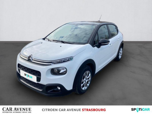 Occasion CITROEN C3 BlueHDi 75ch Feel S&S 2017 Blanc Banquise 10 980 € à Hoenheim