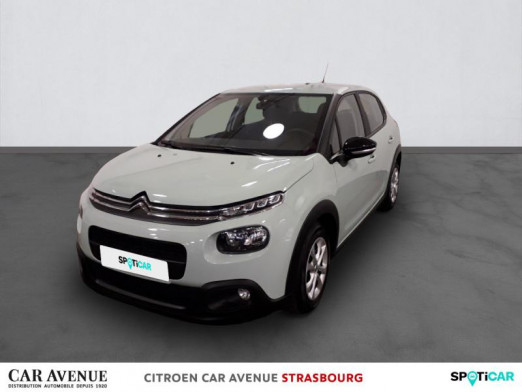Occasion CITROEN C3 BlueHDi 100ch Feel S&S E6.d-TEMP 2018 Vert clair 11 900 € à Hoenheim