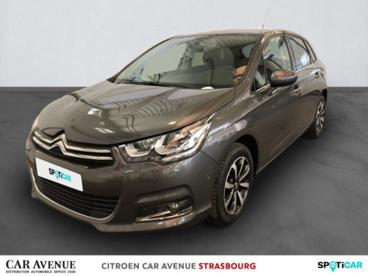 Occasion CITROEN C4 PureTech 110ch Millenium 2018 Gris platinium (métallisé) 14 290 € à Hoenheim
