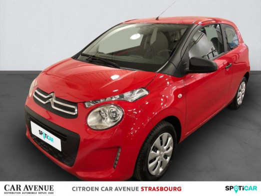 Used CITROEN C1 VTi 72 S&S Live 3p E6.d-TEMP 2019 Rouge Scarlet (O) € 9,700 in Hoenheim