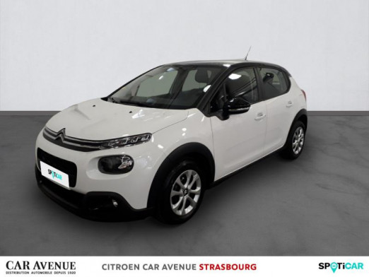Occasion CITROEN C3 BlueHDi 75ch Feel S&S 2018 Blanc Banquise 10 380 € à Hoenheim
