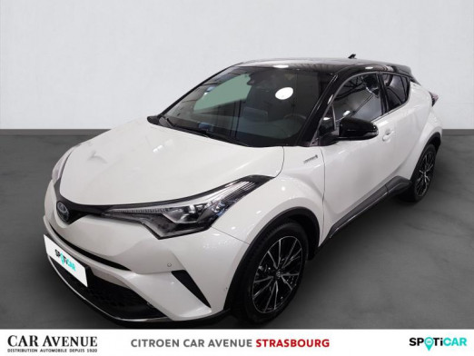 Occasion TOYOTA C-HR 122h Collection 2WD E-CVT 2018 Blanc Nacré bi-ton 23 250 € à Hoenheim