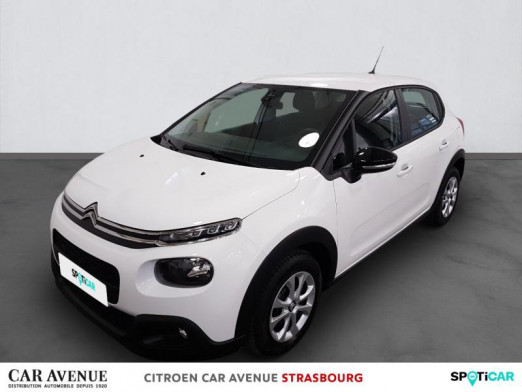 Used CITROEN C3 PureTech 110ch Feel S&S E6.d 2019 Blanc Banquise € 14,700 in Hoenheim