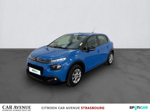 Used CITROEN C3 BlueHDi 100ch Feel S&S E6.d-TEMP 2018 Bleu € 10,900 in Hoenheim