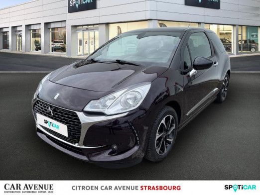 Occasion DS DS 3 PureTech 110ch So Chic S&S 2017 Whisper (N) - Toit Blanc Opale 11 990 € à Hoenheim