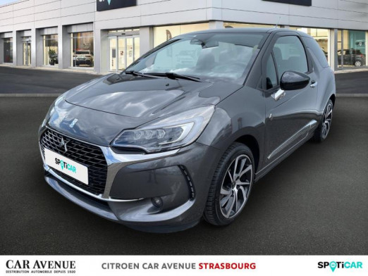Occasion DS DS 3 PureTech 110ch Forever Automatique 2019 Bi-ton gris platinium - pavillon noir onyx 17 950 € à Hoenheim