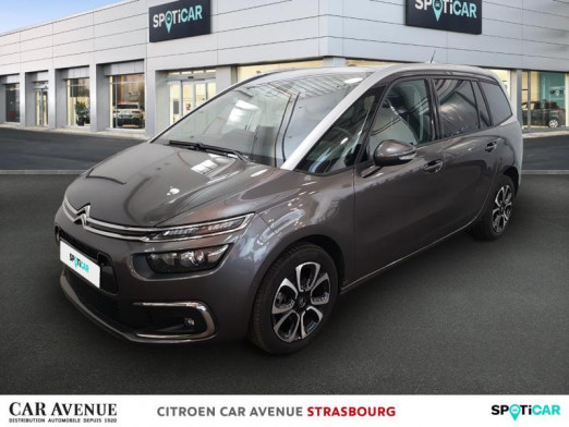 Occasion CITROEN Grand C4 SpaceTourer BlueHDi 130ch S&S Shine Pack EAT8 E6.d-TEMP 2020 Gris Platinium (M) 33 600 € à Hoenheim