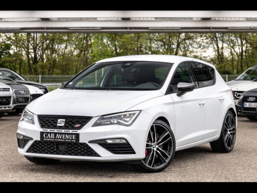 Occasion SEAT Leon 2.0 TSI 300 DSG6 Cupra SEAT Sound-System ACC Garantie 1 an 2017 Blanc Nevada 26 900 € à Sélestat