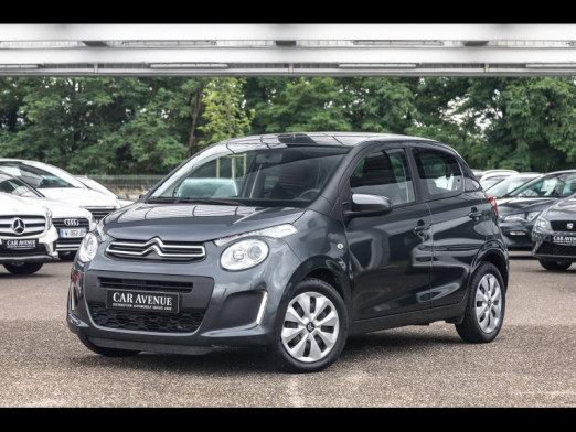 Occasion CITROEN C1 PureTech 82 Feel 5p Clim USB Bluetooth Garantie 6 mois 2015 Gris Carlinite (M) 6 990 € à Sélestat