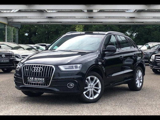 Used AUDI Q3 2.0 TDI 177 S-Line quattro S-tronic 7 GPS Xenon 2013 Noir brillant € 18,990 in Sélestat