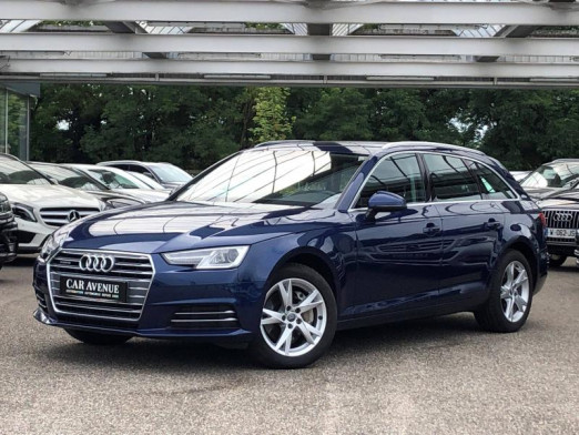 Used AUDI A4 Avant 2.0 TDI 190 Sport quattro S-tronic GPS LED 2017 Bleu scuba € 21,990 in Sélestat