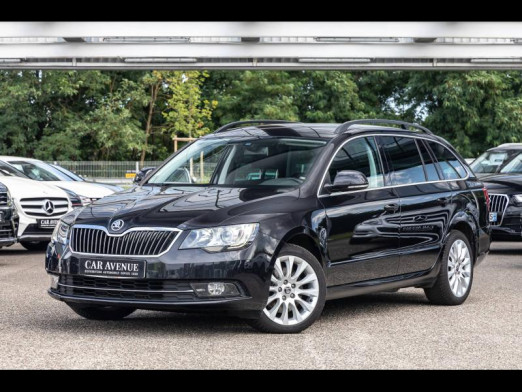Occasion SKODA Superb Combi 2.0 TDI 170 Exclusive DSG Garantie 1an 2014 Noir Magic 15 900 € à Sélestat