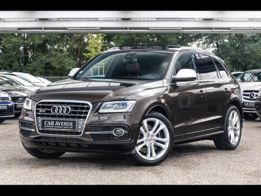 Occasion AUDI SQ5 3.0 V6 TDI 313 Toit Ouvrant Pano. B&O Attelage Première Main Garantie 6 Mois 2014 Marron 30 490 € à Sélestat