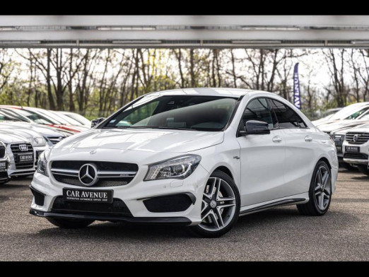Occasion MERCEDES-BENZ CLA 45 AMG 381 4Matic Speedshift DCT 1ère Main Garantie 6 mois 2016 Blanc Cirrus 34 490 € à Sélestat