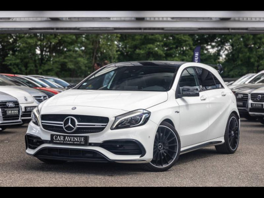 Occasion MERCEDES-BENZ Classe A 45 AMG 4Matic SPEEDSHIFT-DCT 2016 Blanc Cirrus 41 990 € à Sélestat