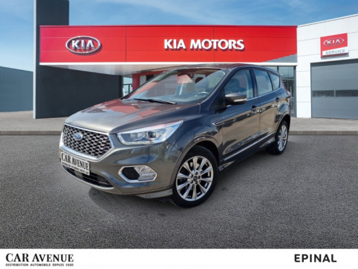 Used FORD Kuga 2.0 TDCi 150ch Stop&Start Vignale 4x2 2018 Gris € 17,790 in Épinal