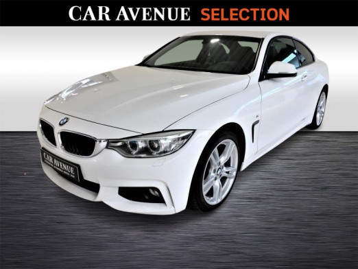 Used BMW Serie 4 418 2.0d 110kW PACK M 2016 WHITE € 18,490 in Wavre