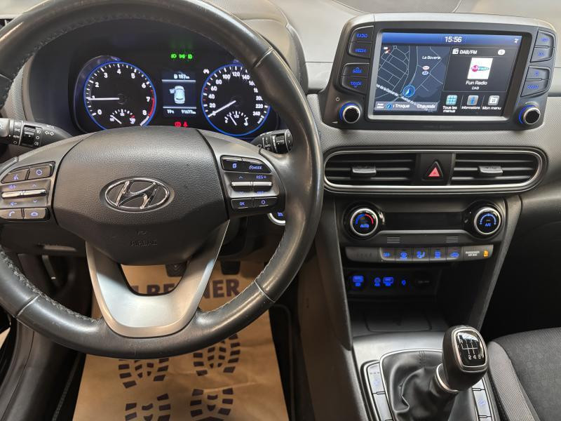 Used HYUNDAI Kona 1.0 TGDI Confort 2019 BLACK € 13990 in Seraing