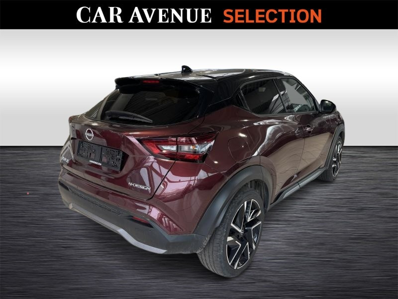 Used NISSAN Juke 1.0 DIG-T N-DESIGN 2024 BURGUNDY € 19790 in Wavre