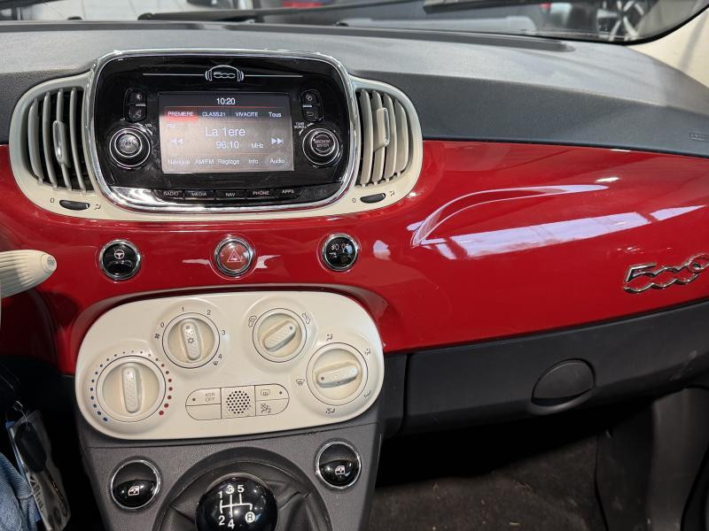 Used FIAT 500C FIRE Lounge 1.2i 2016 RED € 8690 in Wavre