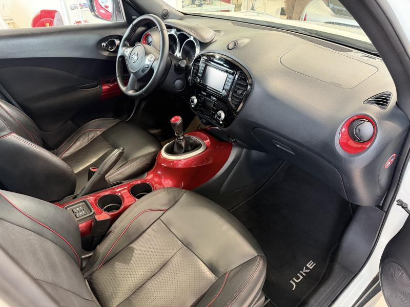 Used NISSAN Juke 1.2 ESS. TEKNA DIGT 2017 WHITE € 9900 in Wavre