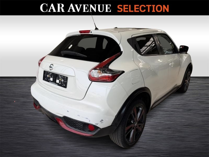 Used NISSAN Juke 1.2 ESS. TEKNA DIGT 2017 WHITE € 9900 in Wavre