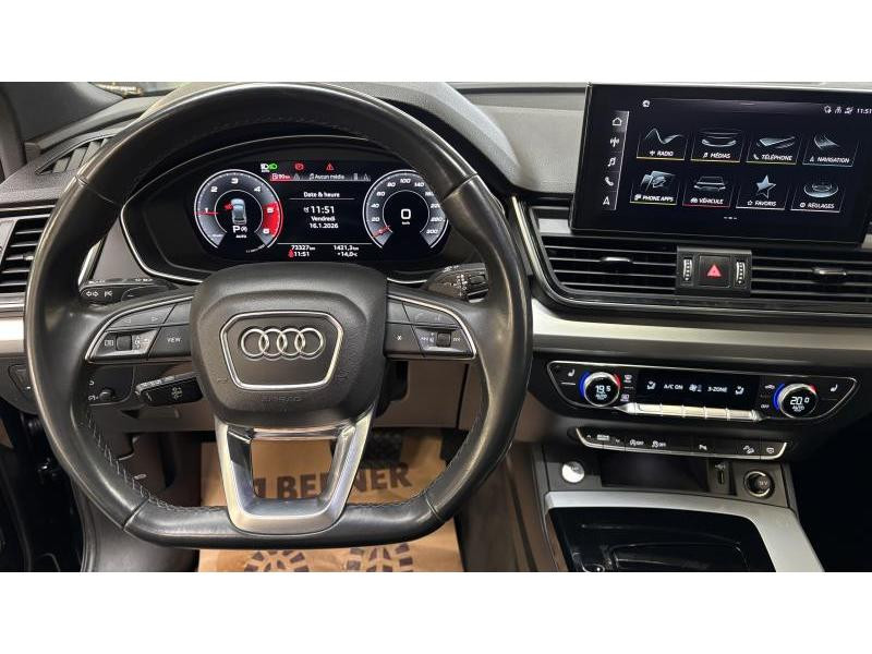 Used AUDI Q5 S-Line QUATTRO 2021 BLACK € 35990 in Seraing