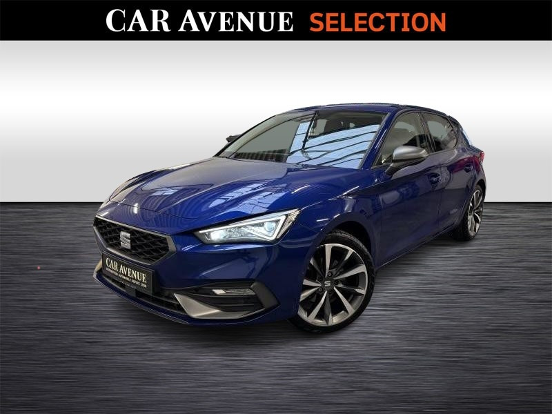 Used SEAT Leon FR  \\\"AUTOMATIQUE\\\" 2020 BLUE € 18990 in Seraing