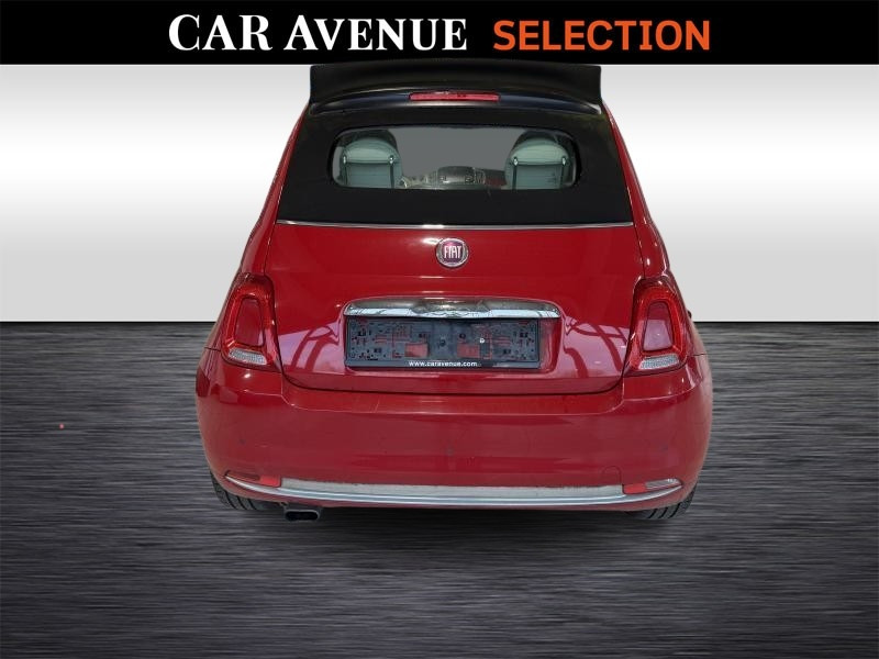 Used FIAT 500C FIRE Lounge 1.2i 2016 RED € 8690 in Wavre