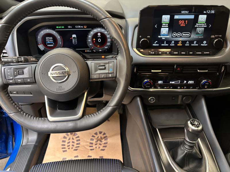Occasion NISSAN Qashqai 1.3 MILD-HYBRID TEKNA 2022 BLUE 23490 € à Seraing