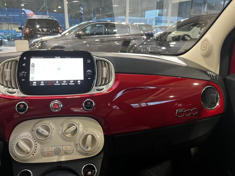Occasion FIAT 500 - Lounge - Toit pano 1.2i 2020 RED 8990 € à Wavre