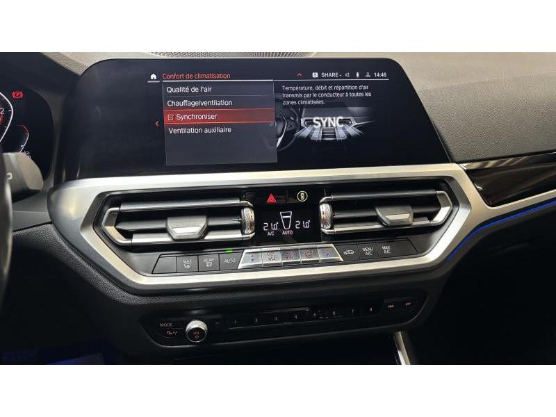 Occasion BMW Serie 3 318 pack M intérieur 2020 BLACK 19990 € à Seraing