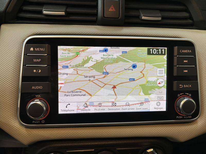 Used NISSAN Micra 1.0 L  IG-T 100 5MT N-CONNECTA + CONNECT PA 2020 RED € 9990 in Seraing