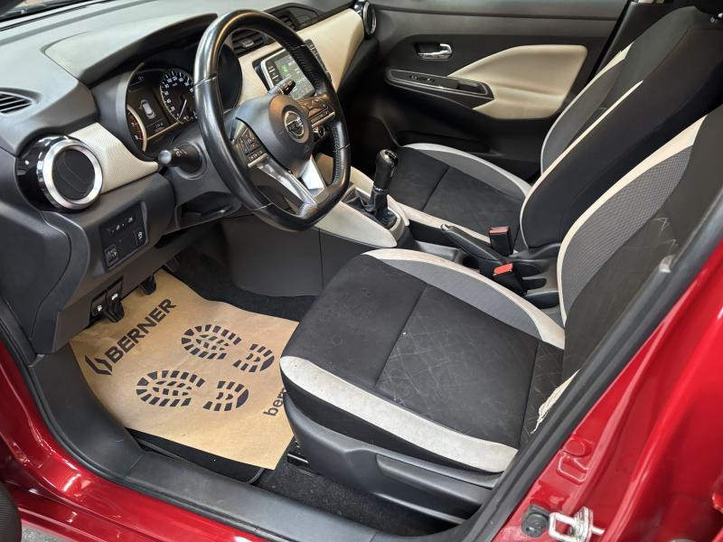 Used NISSAN Micra 1.0 L  IG-T 100 5MT N-CONNECTA + CONNECT PA 2020 RED € 9990 in Seraing