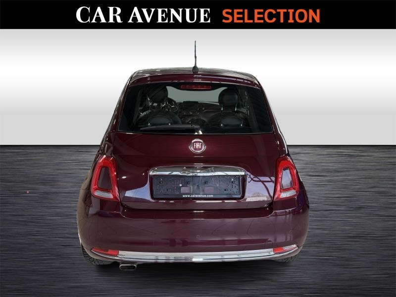 Occasion FIAT 500 Lounge - TOIT PANO 1.2i 2020 BURGUNDY 11990 € à Wavre