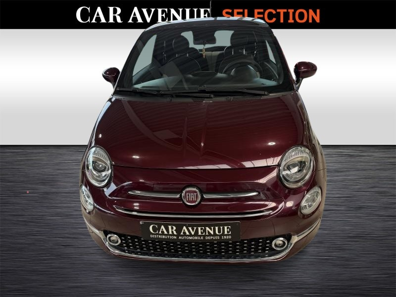 Occasion FIAT 500 Lounge - TOIT PANO 1.2i 2020 BURGUNDY 11990 € à Wavre