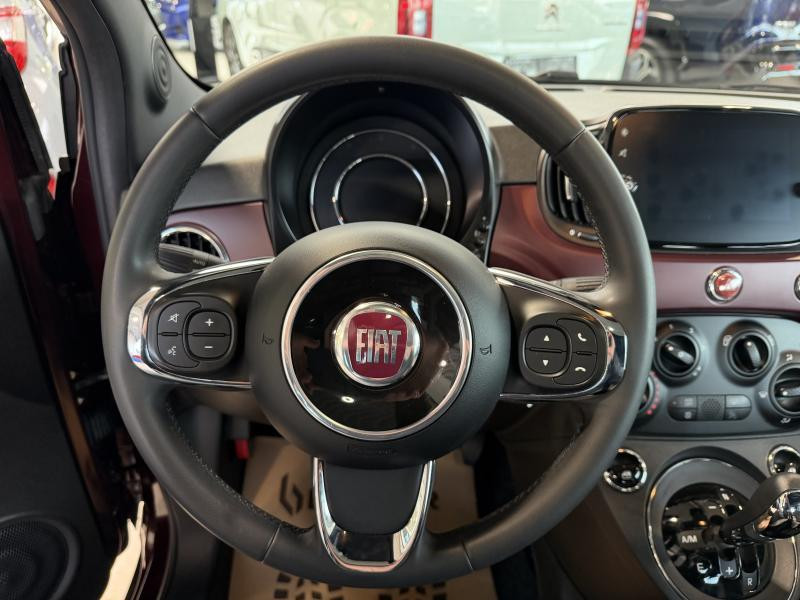 Occasion FIAT 500 Lounge - TOIT PANO 1.2i 2020 BURGUNDY 11990 € à Wavre