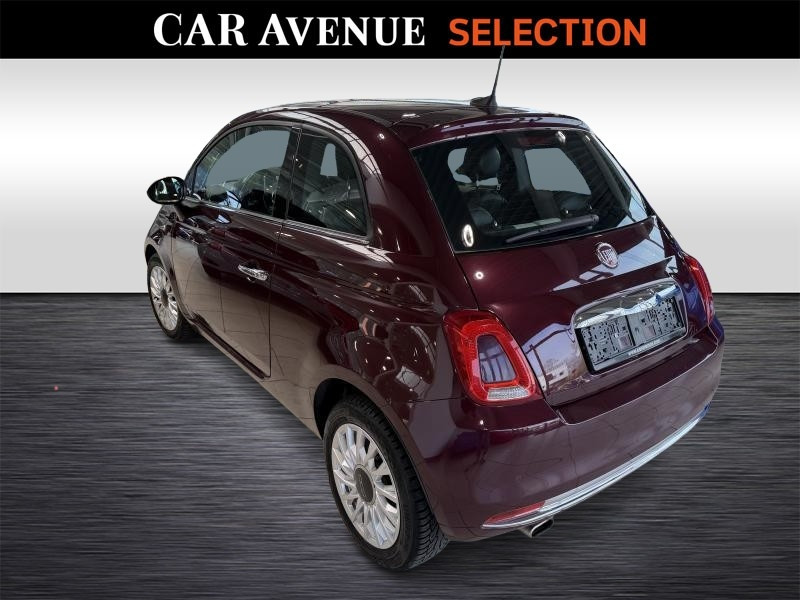 Occasion FIAT 500 Lounge - TOIT PANO 1.2i 2020 BURGUNDY 11990 € à Wavre