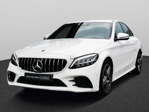 Occasion MERCEDES-BENZ Classe C C 180 d AMG 2019 Blanc 32 890 € à Namur