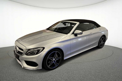 Occasion MERCEDES-BENZ Classe C C 200 Cabriolet AMG Line 2016 Argent 29 890 € à Namur